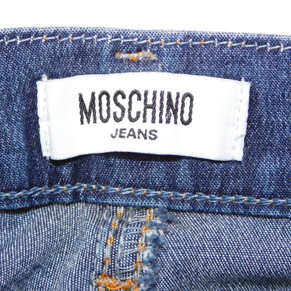 Moschino Slim Skinny Tight Jeans | Medium Wash | VGUC | 29 - Picture 7 of 10